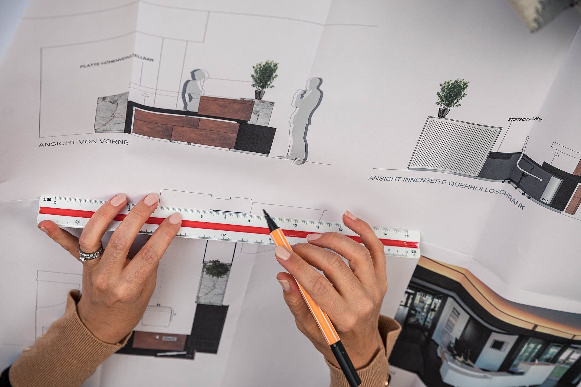 Raumplanung - Innenarchitektur